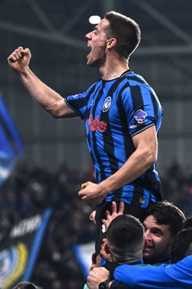 Mg Bergamo 25 02 2026 - Champions League Atalanta-Borussia Dortmund foto Matteo Gribaudi Image nella foto: esultanza gol Mario Pasalic 