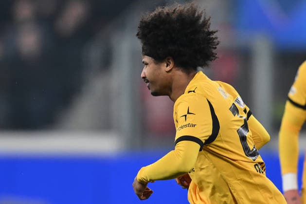 Dc Bergamo 25 02 2026 - Champions League Atalanta-Borussia Dortmund foto Domenico Cippitelli Image nella foto: esultanza gol Karim Adeyemi 
