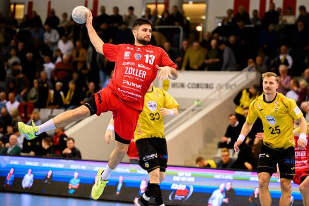 Coburg HBL 25 26 HSC 2000 Coburg SG BBM Bietigheim Juan de la Pena Bietigheim Coburg HUK Coburg Arena Germany