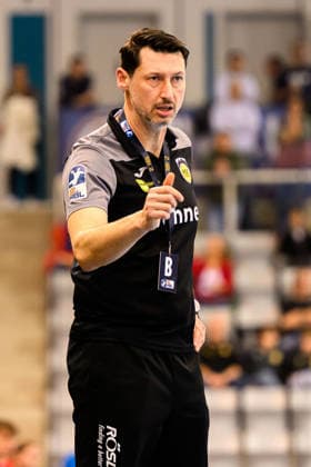 Coburg HBL 25 26 HSC 2000 Coburg SG BBM Bietigheim Coach Anel Mahmutefendic Coburg Coburg HUK Coburg Arena Germany