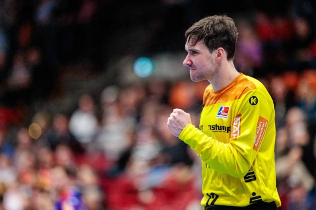 Daniel Rebmann HBW Balingen Weilstetten, 12 cheers GER, TuS N Luebbecke vs HBW Balingen Weilstetten, Handball, 2 Bundesliga, Matchday 21, Season 2025 2026, 25 02 2026 GER, TuS N Luebbecke vs HBW Balingen Weilstetten, Handball, 2 Bundesliga, Matchday 21, Season 2025 2026, 25 02 2026 Luebbecke Copyright: xEibner-Pressefoto JanxRollingerx EP_JSK