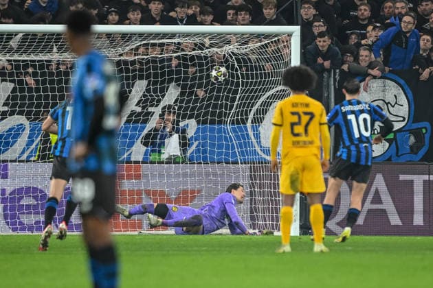Lazar Samardzic (Atalanta BC) scores his team s fourth goal during the UEFA Champions League 2025 26 League Knockout Play-off Second Leg match between Atalanta BC and Borussia Dortmund at Stadio di Bergamo on February 25, 2026 in Bergamo, Italy. (Photo by Harry Langer DeFodi Images) - *** Lazar Samardzic Atalanta BC scores his team s fourth goal during the UEFA Champions League 2025 26 League Knockout Play off Second Leg match between Atalanta BC and Borussia Dortmund at Stadio di Bergamo on February 25, 2026 in Bergamo, Italy Photo by Harry Langer DeFodi Images
