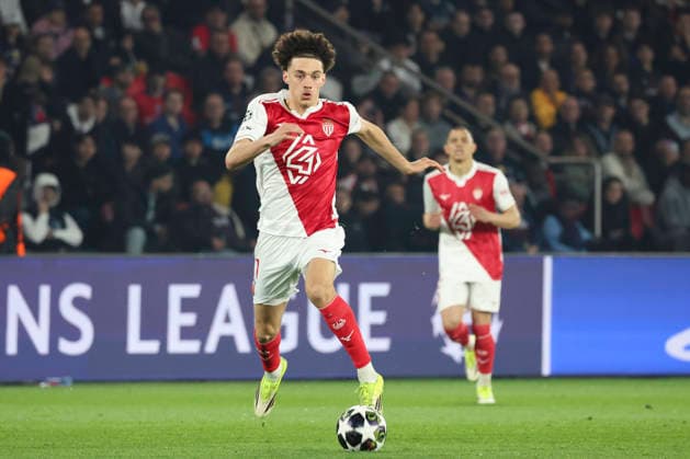 FOOTBALL : Paris Saint Germain Vs AS Monaco - Ligue des Champions - 25 02 2026 Maghnes Akliouche (AS Monaco) ParisFrance  Copyright: xMichaelxBaucherx