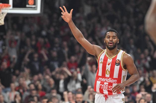 CRVENA ZVEZDA vs ANADOLU EFES ISTANBUL JARED BUTLER Dzered Batler basketball Crvena zvezda vs Anadolu Efes Istanbul, Euroleague match at Beogradska arena, Belgrade 25.02.2026 Foto: BASKETBALL, EUROLEAGUE, CRVENA ZVEZDA, RED STAR, ANADOLU EFES ISTANBUL Belgrade Belgrade arena Serbia Copyright: xMarkoxMetlas xMNxPressx