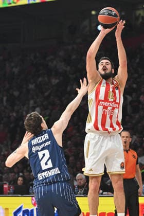 CRVENA ZVEZDA vs ANADOLU EFES ISTANBUL NIKOLA KALINIC basketball Crvena zvezda vs Anadolu Efes Istanbul, Euroleague match at Beogradska arena, Belgrade 25.02.2026 Foto: BASKETBALL, EUROLEAGUE, CRVENA ZVEZDA, RED STAR, ANADOLU EFES ISTANBUL Belgrade Belgrade arena Serbia Copyright: xMarkoxMetlas xMNxPressx