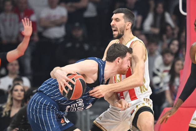 CRVENA ZVEZDA vs ANADOLU EFES ISTANBUL ERCAN OSMANI basketball Crvena zvezda vs Anadolu Efes Istanbul, Euroleague match at Beogradska arena, Belgrade 25.02.2026 Foto: BASKETBALL, EUROLEAGUE, CRVENA ZVEZDA, RED STAR, ANADOLU EFES ISTANBUL Belgrade Belgrade arena Serbia Copyright: xMarkoxMetlas xMNxPressx