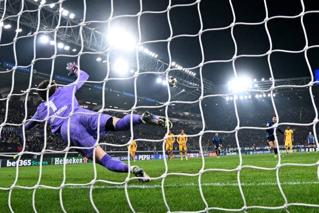 Mg Bergamo 25 02 2026 - Champions League Atalanta-Borussia Dortmund foto Matteo Gribaudi Image nella foto: gol Lazar Samardzic 