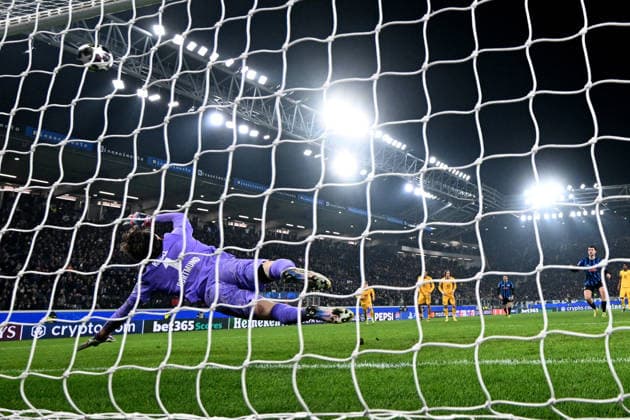 Mg Bergamo 25 02 2026 - Champions League Atalanta-Borussia Dortmund foto Matteo Gribaudi Image nella foto: gol Lazar Samardzic 