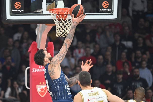 CRVENA ZVEZDA vs ANADOLU EFES ISTANBUL VINCENT POIRER Vensan Poare basketball Crvena zvezda vs Anadolu Efes Istanbul, Euroleague match at Beogradska arena, Belgrade 25.02.2026 Foto: BASKETBALL, EUROLEAGUE, CRVENA ZVEZDA, RED STAR, ANADOLU EFES ISTANBUL Belgrade Belgrade arena Serbia Copyright: xMarkoxMetlas xMNxPressx