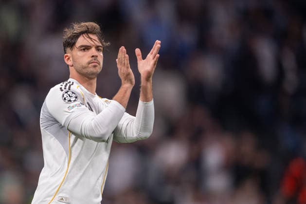February 25, 2026, Madrid, Guimaraes, Spain: Raul Asencio of Real Madrid CF is seen on action during the UEFA Champions League 2025 26 League Knockout Play-off Second Leg match between Real Madrid C.F. and SL Benfica at Estadio Santiago Bernabeu on February 25, 2026 in Madrid, Spain. Real Madrid C.F. V SL Benfica - UEFA Champions League 2025 26 League Knockout Play-Off Second Leg  - ZUMAl192 20260225_zsp_l192_025 Copyright: xMiguelxLemosx