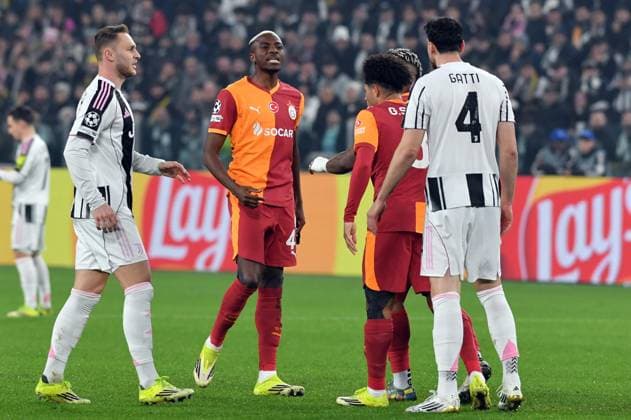 Foto IPP Massimo Rana Torino 25-02-2026 Calcio Champions League 2025 2026 Juventus-Galatasaray nella foto osimhen victor Italy Photo Press - World Copyright italy ITALY  Copyright: xR4924_italyphotopressx