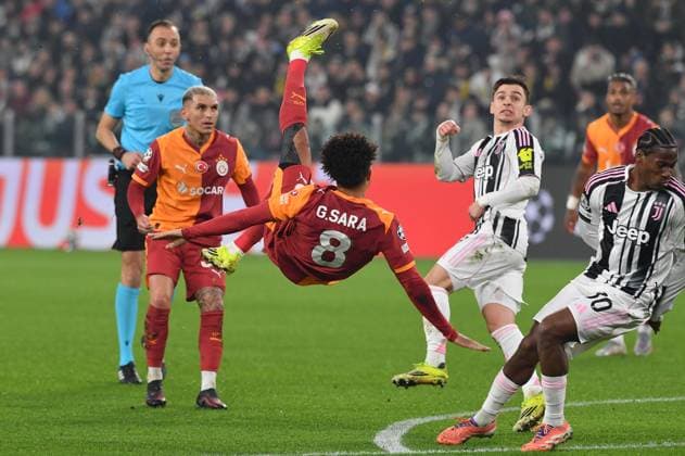 Foto IPP Massimo Rana Torino 25-02-2026 Calcio Champions League 2025 2026 Juventus-Galatasaray nella foto gabriel sara Italy Photo Press - World Copyright italy ITALY  Copyright: xR4924_italyphotopressx