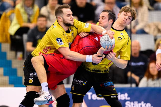 Coburg HBL 25 26 HSC 2000 Coburg SG BBM Bietigheim Dominik Claus Bietigheim Coburg HUK Coburg Arena Germany