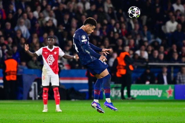 FOOTBALL : PSG vs Monaco - Ligue des Champions - 25 02 2026 Desire Doue ( 14 - PSG ) during the UEFA Champions League match between Paris Saint Germain and AS Monaco at Parc Des Princes on February 25 , 2026 in Paris, France. ( Photo by Federico Pestellini PsnewZ ) ParisFrance  Copyright: xFedericoxPestellinix