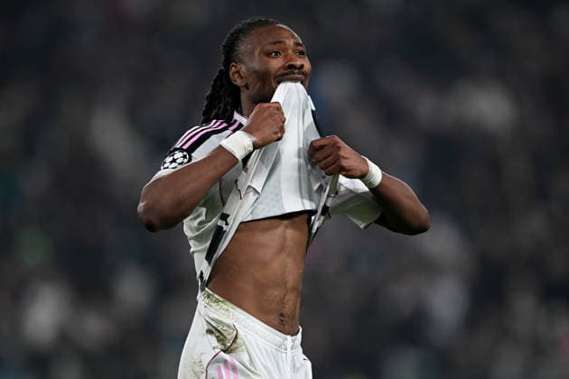 Cm Torino 25 02 2026 - Champions League Juventus-Galatasaray foto Cristiano Mazzi Image nella foto: Khephrem Thuram 