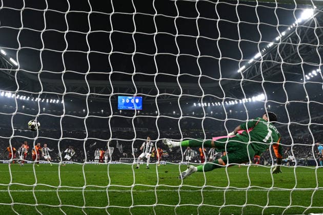 Cm Torino 25 02 2026 - Champions League Juventus-Galatasaray foto Cristiano Mazzi Image nella foto: gol Manuel Locatelli 