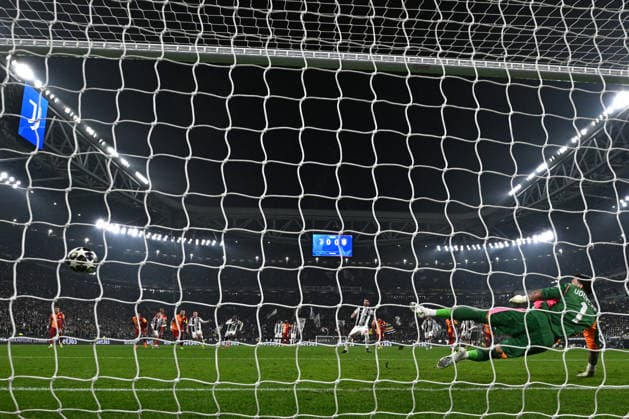 Cm Torino 25 02 2026 - Champions League Juventus-Galatasaray foto Cristiano Mazzi Image nella foto: gol Manuel Locatelli 