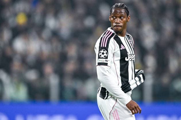 2026-02-25 Juventus FC v Galatasaray - UEFA Champions League 2025 26 League Knockout Play-off Second Leg TURIN, ITALY - FEBRUARY 25: Jonathan David of Juventus FC looks dejected during the UEFA Champions League 2025 26 League Knockout Play-off Second Leg match between Juventus FC and Galatasaray at Allianz Stadium on February 25, 2026 in Turin, Italy. (Photo by Alberto Gandolfo BSR Agency) Turin Italy Content not available for redistribution in The Netherlands directly or indirectly through any third parties. Copyright: xBSRxAgencyx