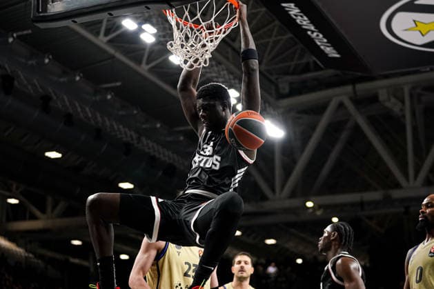 Momo Diouf Virtus Bologna - FC Barcelona, Barca Euroleague 2025 26 Round 29 Bologna, 25 02 2026 Foto S.Ponticelli CIAMILLO-CASTORIA  Copyright: xStefanoxPonticellix