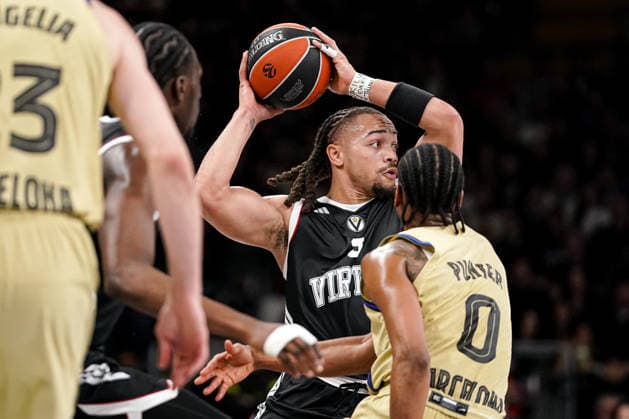 Carsen Edwards Virtus Bologna - FC Barcelona, Barca Euroleague 2025 26 Round 29 Bologna, 25 02 2026 Foto S.Ponticelli CIAMILLO-CASTORIA  Copyright: xStefanoxPonticellix