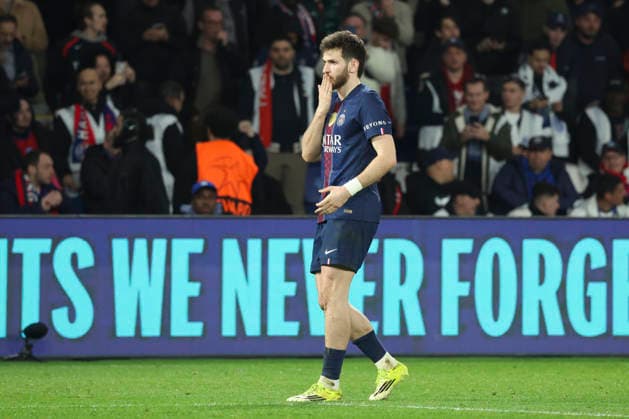 FOOTBALL : Paris Saint Germain Vs AS Monaco - Ligue des Champions - 25 02 2026 Joie - But de Khvicha Kvaratskhelia (PSG) ParisFrance  Copyright: xMichaelxBaucherx
