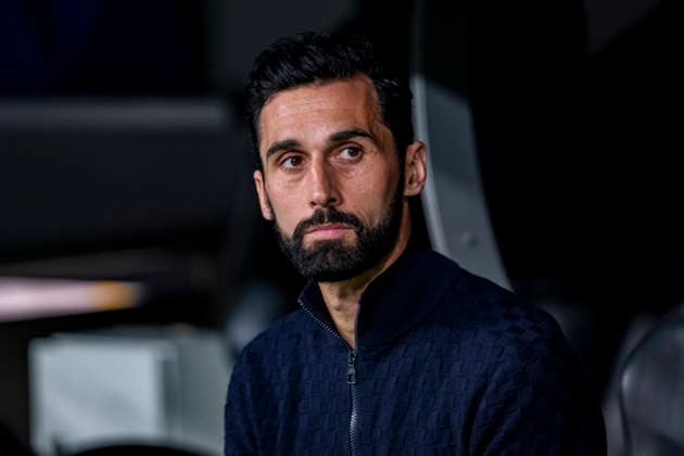 Real Madrid CF v SL Benfica - UEFA Champions League 2025 26 League Knockout Play-off Second Leg Alvaro Arbeloa, head coach of Real Madrid, sits on the bench prior to the UEFA Champions League 2025 26 League Knockout Play-off Second Leg match between Real Madrid C.F. and SL Benfica at Estadio Santiago Bernabeu on February 25, 2026 in Madrid, Spain. Madrid Estadio Santiago Bernabeu Madrid Spain Copyright: xAlbertoxGardinx AGardin_20260225_Foot_Champ_Rea_Mad_Ben_0836