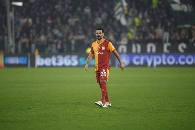 Ilkay Gundogan of Galatasaray SK during the Uefa Champions League, second leg play-off, season 2025-2026, football match between, Juventus FC and Galatasaray SK on 25 February 2026 at Allianz Stadium, Turin, Italy Photo Nderim Kaceli  Copyright: xNderimxKaceli IPAxSportx xipa-agency.netx xx IPA_72028672 IPA_Agency_IPA72028672