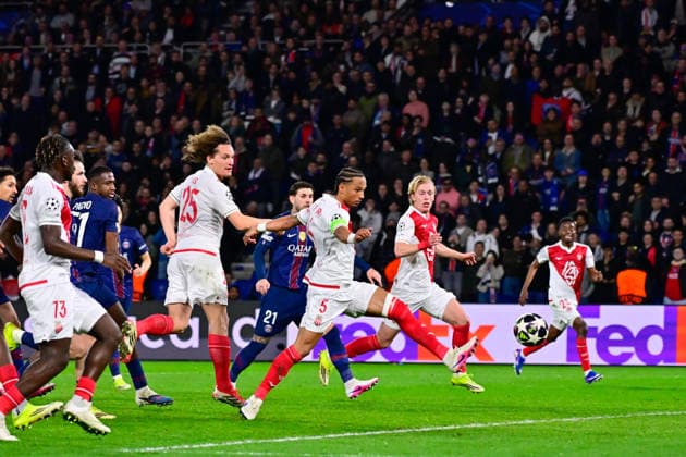 FOOTBALL : PSG vs Monaco - Ligue des Champions - 25 02 2026 Thilo Kehrer ( 5 - Monaco ) during the UEFA Champions League match between Paris Saint Germain and AS Monaco at Parc Des Princes on February 25 , 2026 in Paris, France. ( Photo by Federico Pestellini PsnewZ ) ParisFrance  Copyright: xFedericoxPestellinix
