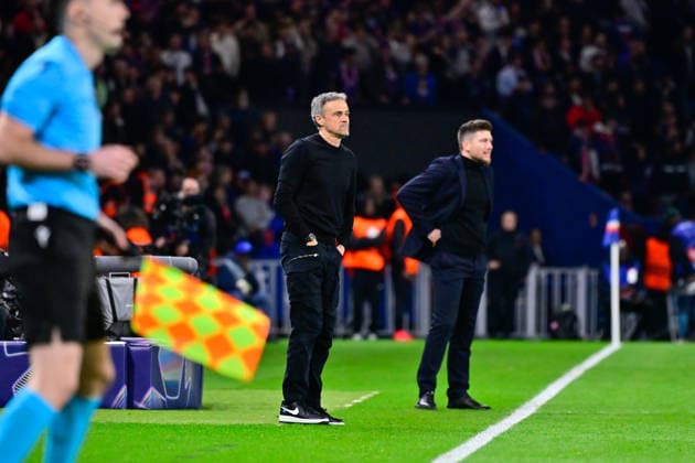 FOOTBALL : PSG vs Monaco - Ligue des Champions - 25 02 2026 Luis Enrique Martinez ( coach PSG ) during the UEFA Champions League match between Paris Saint Germain and AS Monaco at Parc Des Princes on February 25 , 2026 in Paris, France. ( Photo by Federico Pestellini PsnewZ ) ParisFrance  Copyright: xFedericoxPestellinix