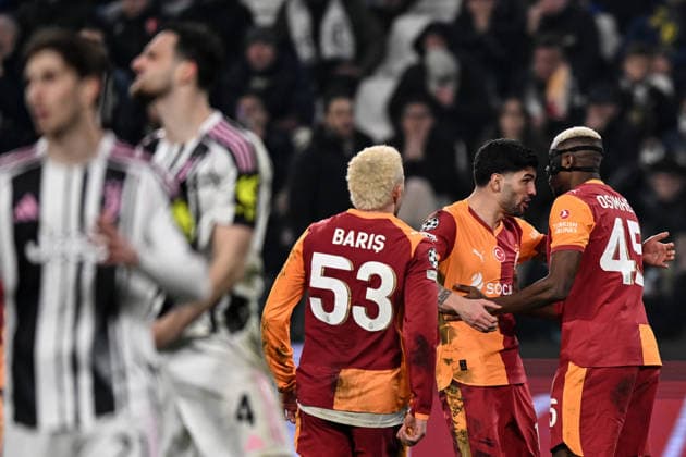 Db Torino 25 02 2026 - Champions League Juventus-Galatasaray foto Daniele Buffa Image nella foto: esultanza gol Victor Osimhen 