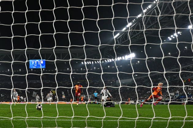 Cm Torino 25 02 2026 - Champions League Juventus-Galatasaray foto Cristiano Mazzi Image nella foto: gol Baris Alper Yilmaz 