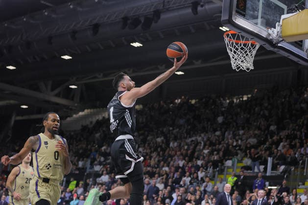01 Luca VILDOZA Virtus Bologna BASKETBALL - ITALIAN SERIE A Virtus Bologna vs Fc Barcellona 25-02-2026 during Virtus Bologna vs FC Barcellona, Basketball Euroleague match in Bologna, Italy, February 25 2026  Copyright: xValentinoxOrsini IPAxSportx xipa-agency.netx xx IPA_72034709 IPA_Agency_IPA72034709