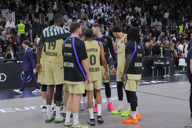 barcellona fine gara during Virtus Bologna vs FC Barcellona, Basketball Euroleague match in Bologna, Italy, February 25 2026  Copyright: xValentinoxOrsini IPAxSportx xipa-agency.netx xx IPA_72034917 IPA_Agency_IPA72034917