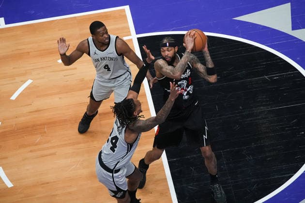 San Antonio Spurs vs Toronto Raptors TORONTO, CANADA - FEBRUARY 25 : Brandon Ingram (3) of Toronto Raptors in action during the NBA, Basketball Herren, USA basketball game between San Antonio Spurs and Toronto Raptors at the Scotiabank Arena on February 25, 2026 in Toronto, Ontario, Canada. Mert Alper Dervis Anadolu Toronto Canada. Editorial use only. Please get in touch for any other usage.  Copyright: x2026xAnadoluxMertxAlperxDervisx