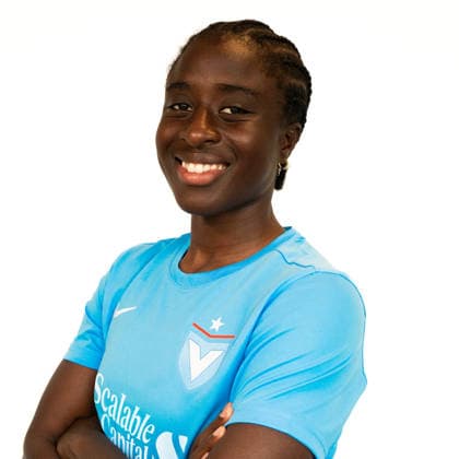 Eunice Beckmann FC Viktoria Berlin Portrait shot from Eunice Beckmann, The Player the FC Viktoria Berlin in the 2 Women Bundesliga is Copyright: xKaixHeuserxKaixHeuserx