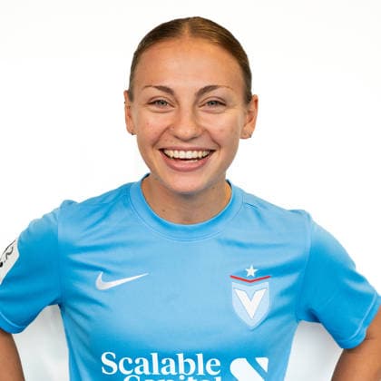 Trinity Künzel FC Viktoria Berlin Portrait shot from Trinity Künzel, The Player the FC Viktoria Berlin in the 2 Women Bundesliga is Copyright: xKaixHeuserxKaixHeuserx