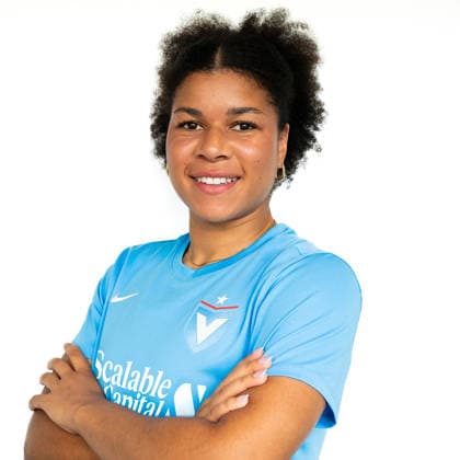 Victoria Ezebinyuo FC Viktoria Berlin Portrait shot from Victoria Ezebinyuo, The Player the FC Viktoria Berlin in the 2 Women Bundesliga is Copyright: xKaixHeuserxKaixHeuserx