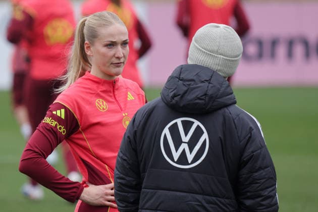 Football, Women, National Team Germany, Training