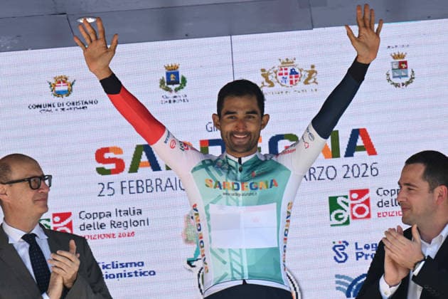 26-02-2026 Giro Di Sardegna; Tappa 02 Oristano - Carbonia; 2026, Solution Tech - Nippo Rali; Gonzalez Roberto, Carlos; Carbonia; 