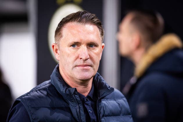 FERENCVAROS - LUDOGORETS Head coach of Ferencvaros Robbie Keane during the 2 nd leg of KO play off s of UEFA Europa league football match between Ferencvarosi TC and PFC Ludogorets Razgrad. Groupama Arena, Ferencvaros Arena, Budapest, Hungary, February 26, 2026. Photo by Branislav Racko Copyright: xx 080A6758