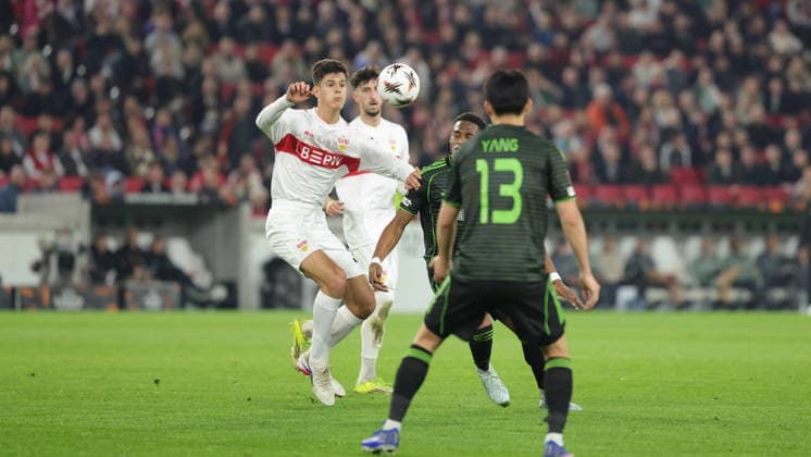 Stuttgart , Europa League VfB Stuttgart vs Celtic Glasgow , Chema Andres VfB
