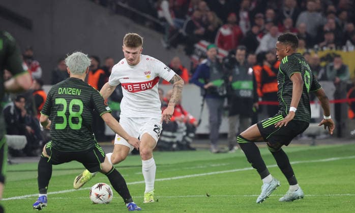 Stuttgart , Europa League VfB Stuttgart vs Celtic Glasgow , Finn Jeltsch VfB