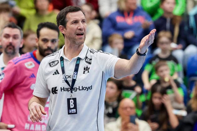 Coach Torsten Jansen Handball Sport Verein Hamburg gestures, DAIKIN Handball Bundesliga, TBV Lemgo Lippe v Handball Sport Verein Hamburg, PHOENIX CONTACT arena on February 26, 2026 in Lemgo, Germany Photo by Marco Steinbrenner DeFodi Images Coach Torsten Jansen Handball Sport Verein Hamburg gestures, DAIKIN Handball Bundesliga, TBV Lemgo Lippe v Handball Sport Verein Hamburg, PHOENIX CONTACT arena, February 26, 2026 in Lemgo, Germany Photo by Marco Steinbrenner DeFodi Images