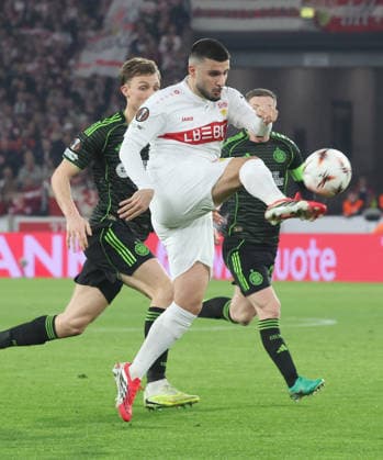 Stuttgart , Europa League VfB Stuttgart vs Celtic Glasgow , Deniz Undav VfB