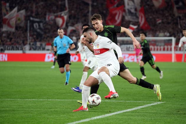 26 02 26 VfB Stuttgart Celtic Glasgow Germany, Stuttgart, 26 02 2026, Football, UEFA Europa League, Season 2025 2026, Play Offs, Second leg, VfB Stuttgart Celtic Glasgow Deniz Undav VfB Stuttgart