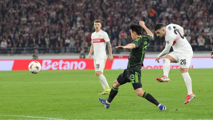Stuttgart , Europa League VfB Stuttgart vs Celtic Glasgow , Deniz Undav VfB