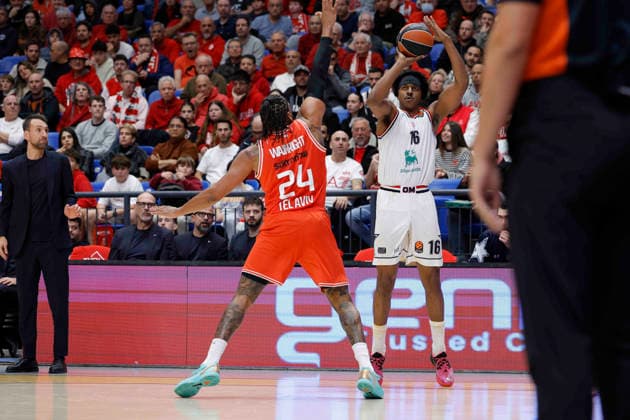Zach LeDay Hapoel IBI Tel Aviv - EA7 Emporio Armani Olimpia Milano EuroLeague 2025-26 Tel Aviv , 26 02 2026 Foto Di Ninno Ciamillo-Castoria torino  Copyright: xdixninnox