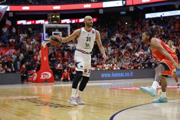 Shavon Shields Hapoel IBI Tel Aviv - EA7 Emporio Armani Olimpia Milano EuroLeague 2025-26 Tel Aviv , 26 02 2026 Foto Di Ninno Ciamillo-Castoria torino  Copyright: xdixninnox
