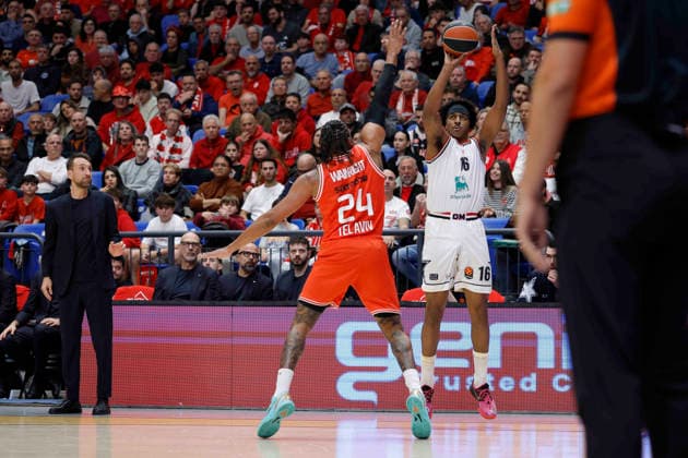 Zach LeDay Hapoel IBI Tel Aviv - EA7 Emporio Armani Olimpia Milano EuroLeague 2025-26 Tel Aviv , 26 02 2026 Foto Di Ninno Ciamillo-Castoria torino  Copyright: xdixninnox