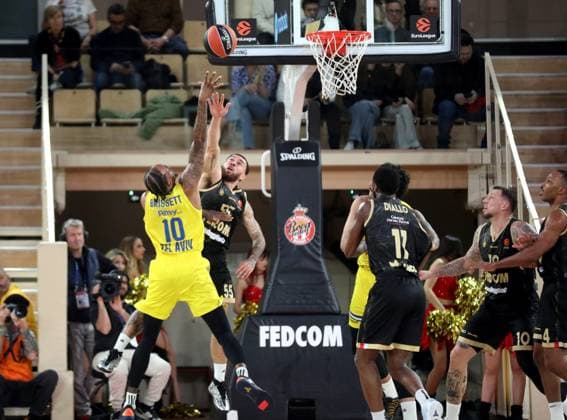 BASKET EUROLIGUE MONACO TEL AVIV PHOTOPQR NICE MATIN Justine Meddah ; Monaco ; 26 02 2026 ; Basket Euroligue : Monaco - Tel Aviv à la salle Gaston Médecin à Monaco Euroleague basket Monaco vs Tel Aviv Monaco France  Copyright: xPHOTOPQR NICExMATIN MAXPPPxJustinexMeddahx 20260226NIM9366 20260226NIM9366